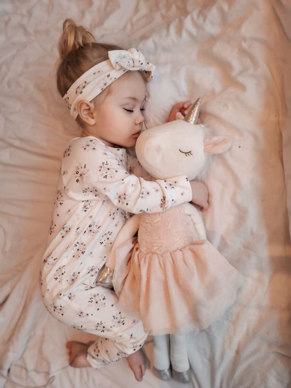 Skumringsblomst heldress med volang 