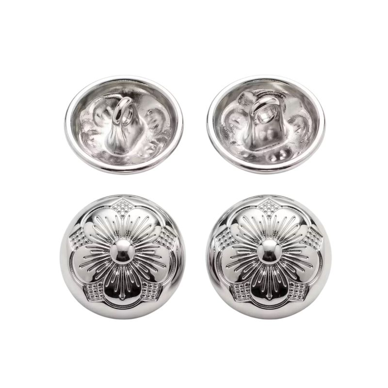 Metallknapper til bunad eller festdrakt - 15mm