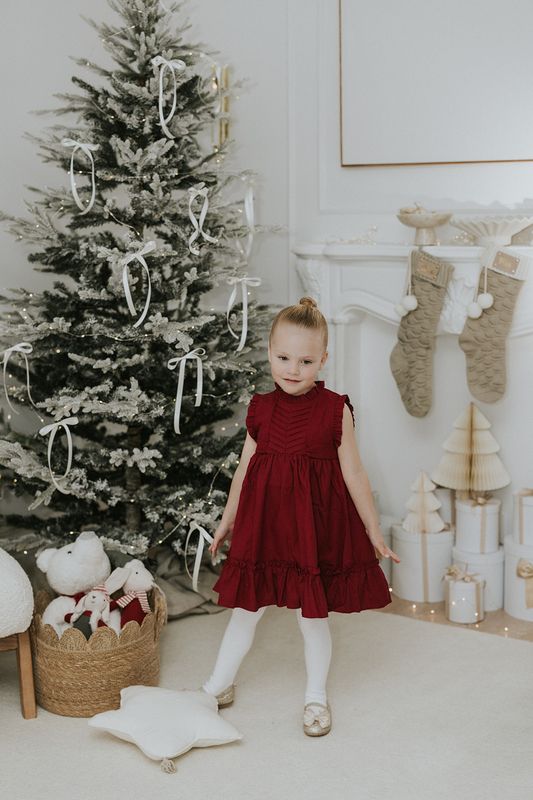 Mille julekjole i lin 